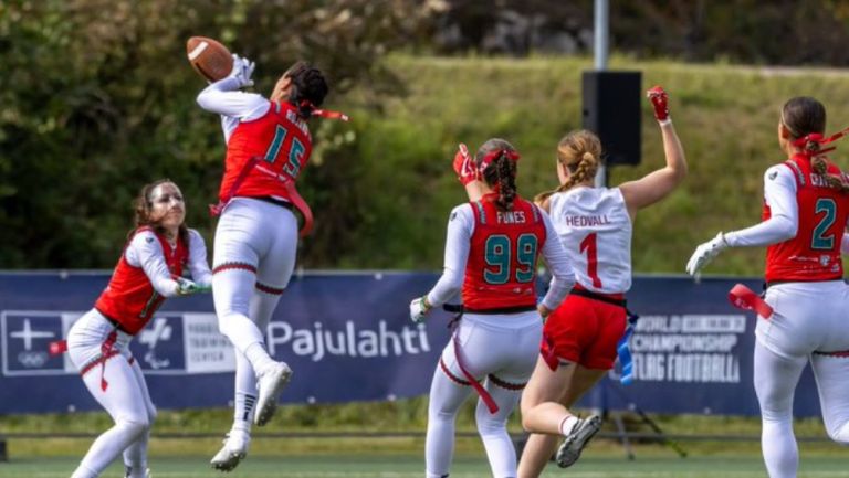 México Femenil vence a Canadá y avanza a la siguiente ronda del Mundial de Flag Football