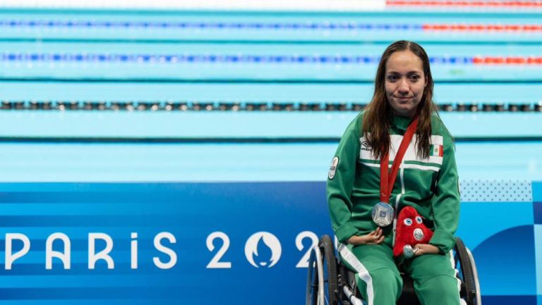 Haidee Aceves ganó plata en los Juegos Paralímpicos París 2024