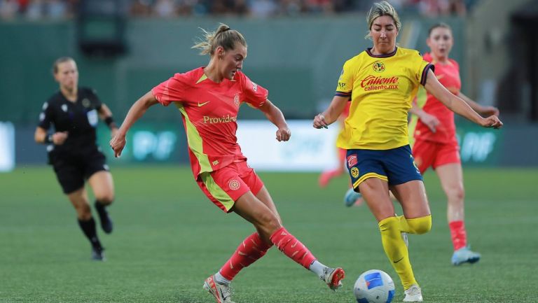 América Femenil cae de visita ante Portland Thorns en la CONCACAF W Champions Cup