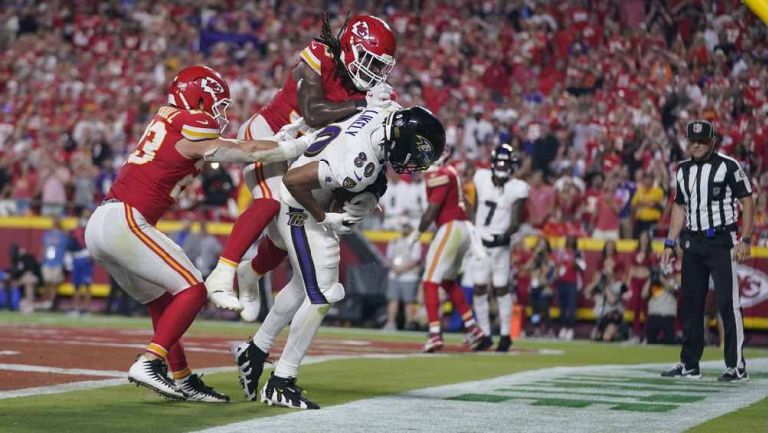 Partido inaugural de la NFL entre Chiefs y Ravens impuso récord de televidentes