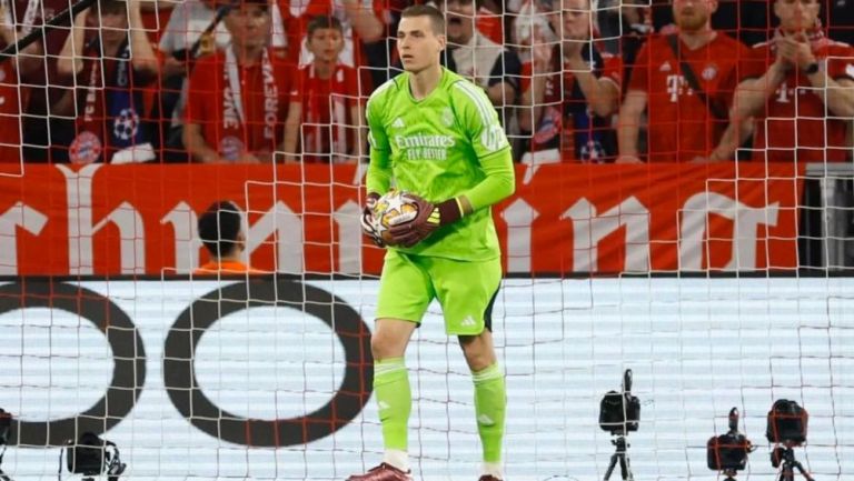 Real Madrid y Andriy Lunin acuerdan extensión de contrato hasta 2028