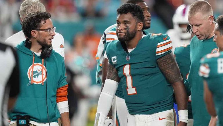 Dolphins buscarán otro QB tras lesión de Tua Tagovailoa en TNF