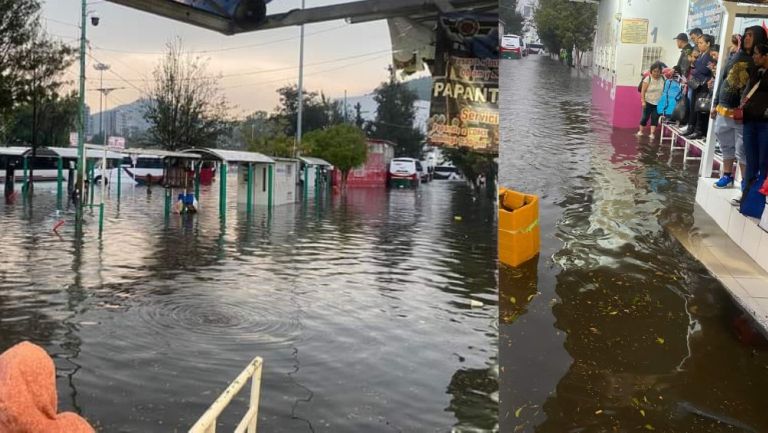 Las prolongadas lluvias han afectado la vías públicas provocando pesado tráfico e inundaciones