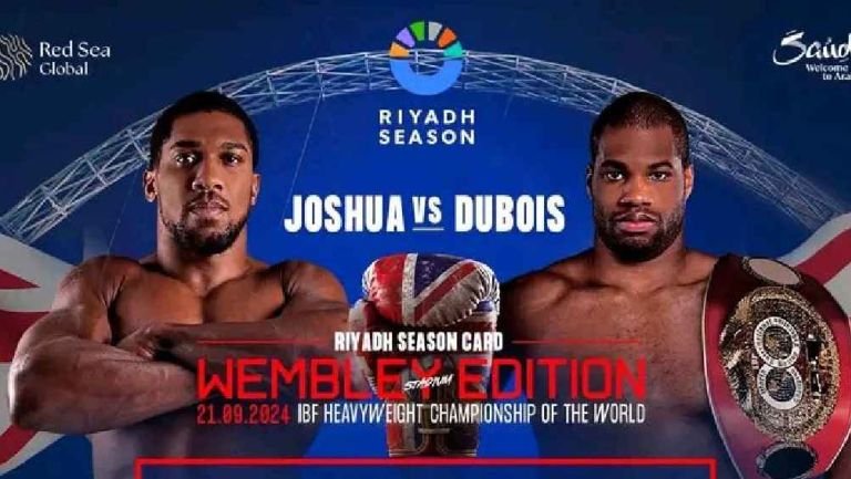 Anthony Joshua vs Daniel Dubois ¿Dónde y a qué hora ver la pelea de peso completo?