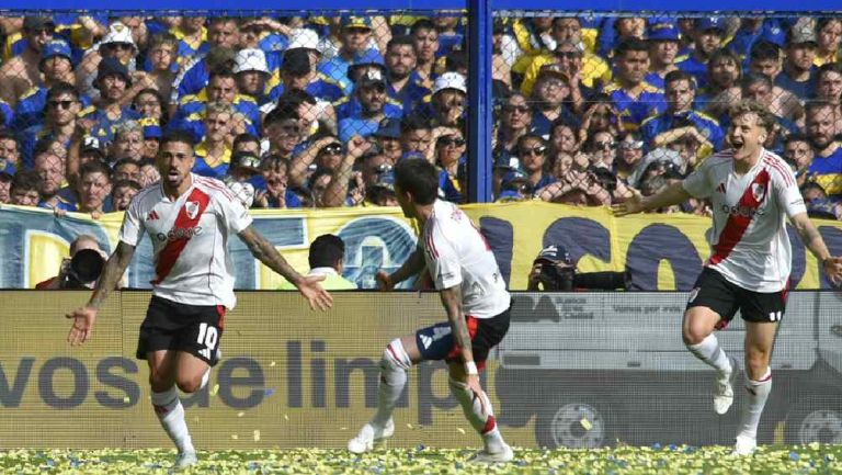 River Plate se lleva el Superclásico argentino al vencer por la mínima ante Boca Juniors