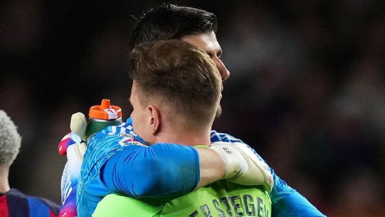 Courtois manda emotivo mensaje a Ter Stegen