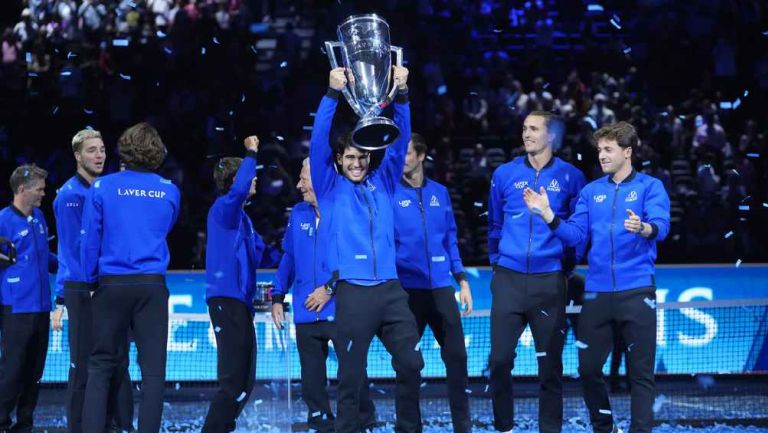 Alcaraz asegura la Laver Cup para Europa con victoria de 13-11 sobre el equipo del Mundo