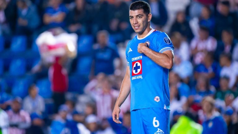 Erik Lira llegará a los 100 partidos con Cruz Azul 