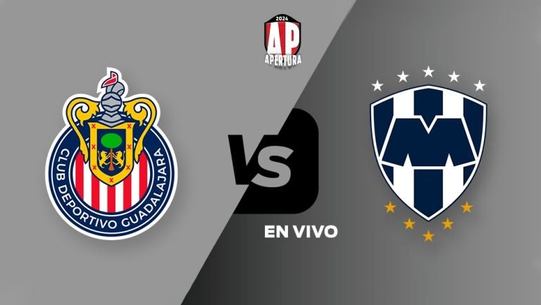 Chivas vs Monterrey EN VIVO Liga MX Apertura 2024 Jornada 10