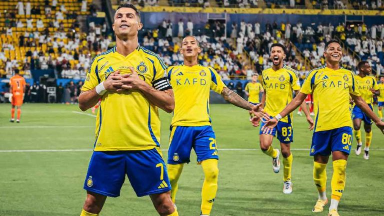 Al Nassr, con gol de penal de Cristiano Ronaldo, vence a Al-Wahda