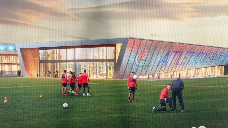 'Atleti Potosí' La nueva ciudad deportiva que presentó el Atlético de San Luis 