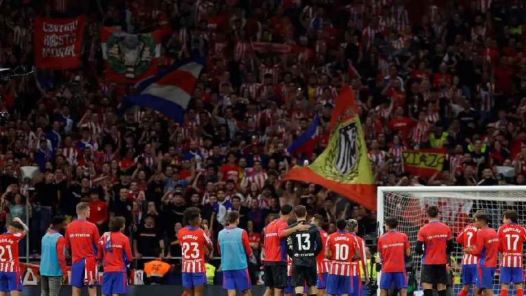 Atlético de Madrid identificó a dos personas involucradas en incidente en Derbi Madrileño