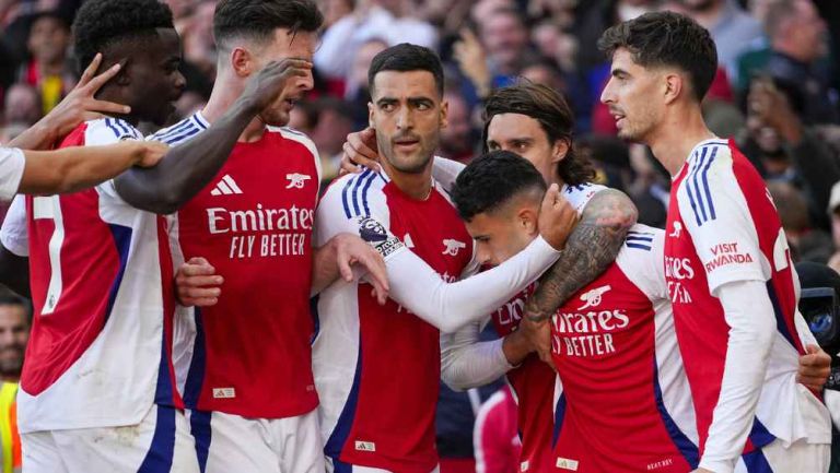 Arsenal mantiene el invicto y vence sin problemas a Southampton