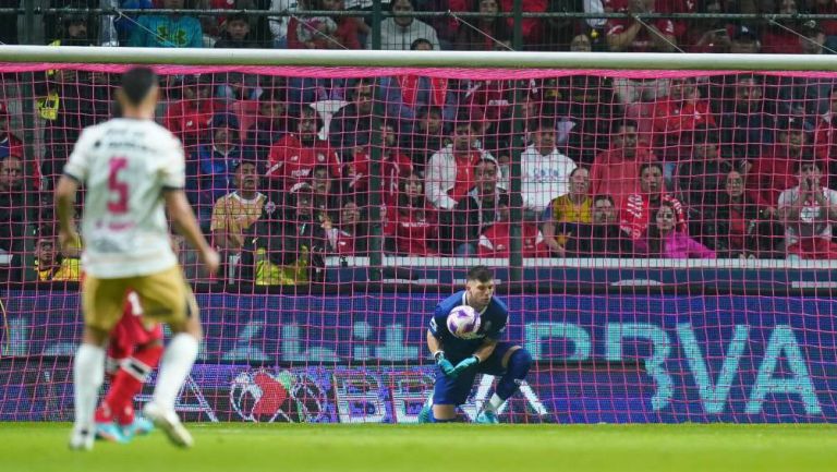 Tiago Volpi sobre el gol de César Huerta: 'No hay excusas, es un error'