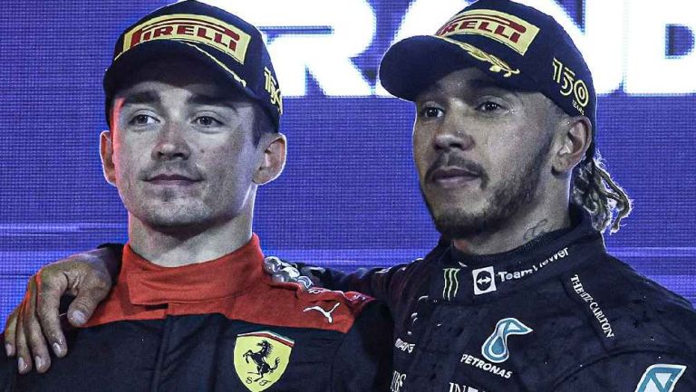 Charles Leclerc sobre la llegada de Lewis Hamilton a Ferrari: 'Tenerlo será un desafío adicional'