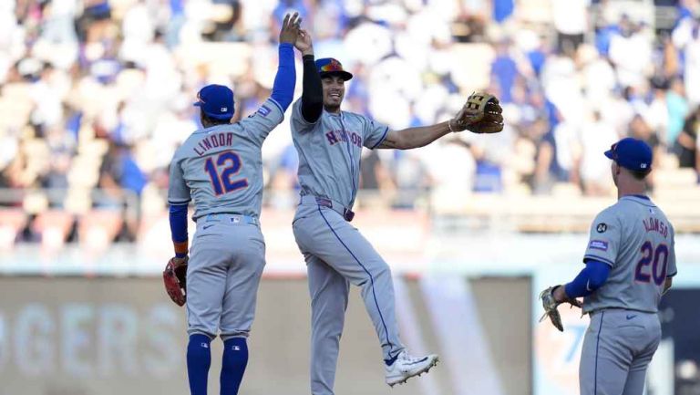 Los Mets terminan con la racha de los Dodgers sin permitir carreras y empatan 1-1 la SCLN