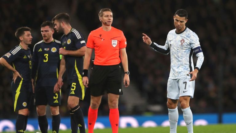 Escocia frena racha de Cristiano Ronaldo