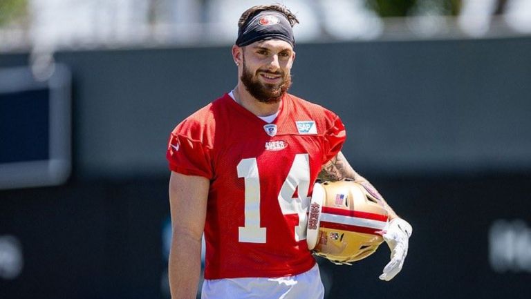 Ricky Pearsall debutará en la NFL con San Francisco luego de recibir disparo en el pecho