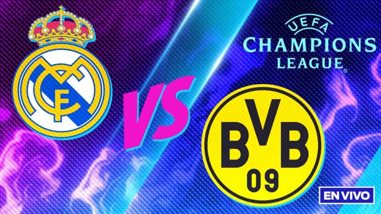 Real Madrid vs Borussia Dortmund EN VIVO UEFA Champions League Fase de Liga Jornada 3