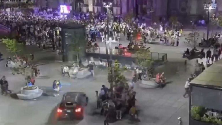 VIDEO: Hombre atropella a 16 personas en Centro Histórico de Guadalajara