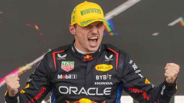 Max Verstappen se burla de la prensa británica tras el triunfo en el Gran Premio de Brasil