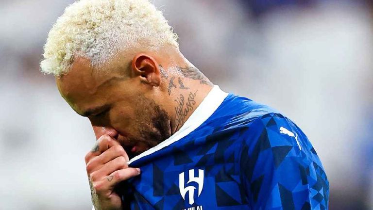 ¿Será baja otra vez? Neymar abandonó el partido de Al-Hilal por una lesión en el muslo