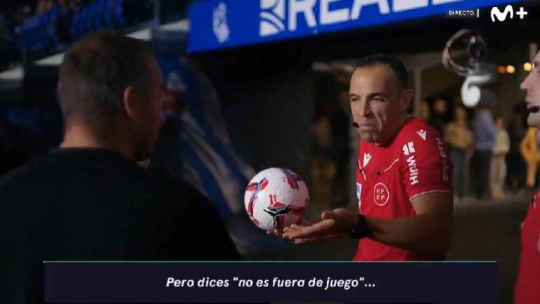 Árbitro explicó decisión del gol anulado a Hansi Flick: '¿por qué nos lo íbamos a inventar?'