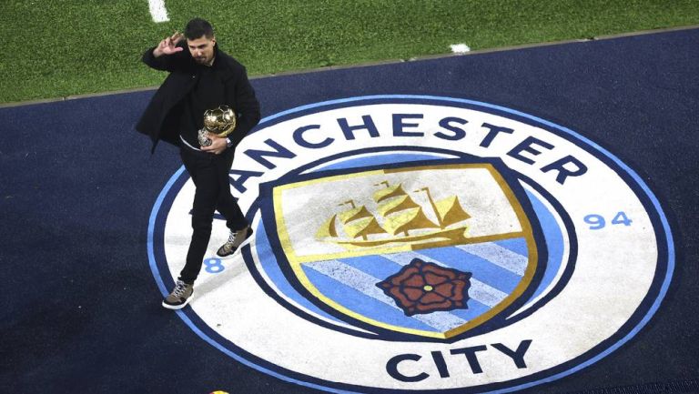 Manchester City festeja el Balón de Oro de Rodri con un tremendo homenaje 