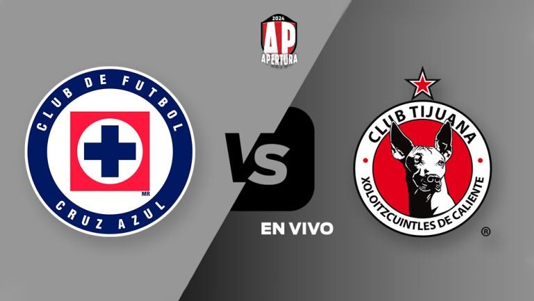 Cruz Azul vs Tijuana EN VIVO Liga MX Cuartos de Final Vuelta Apertura 2024