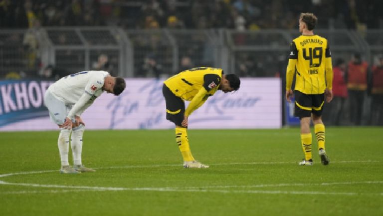 Dortmund es sorprendido con empate ante Hoffenheim 