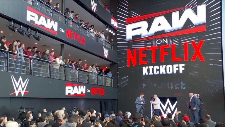 WWE arranca el seis de enero en Netflix