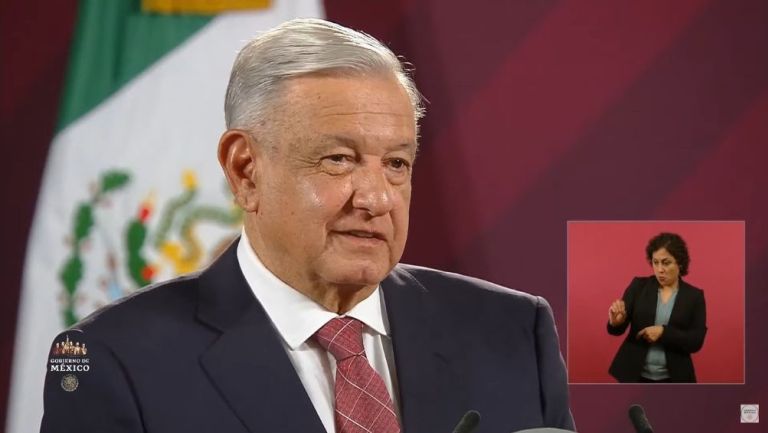 Andrés Manuel López Obrador en la Mañanera