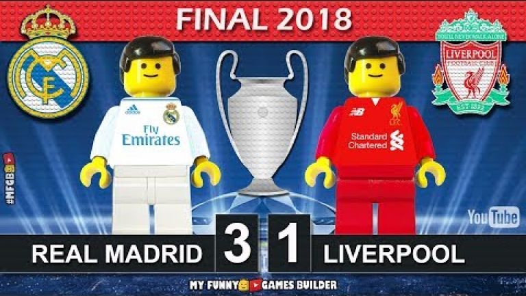 Embedded thumbnail for Crean versión lego de la Final entre Real Madrid y Liverpool 